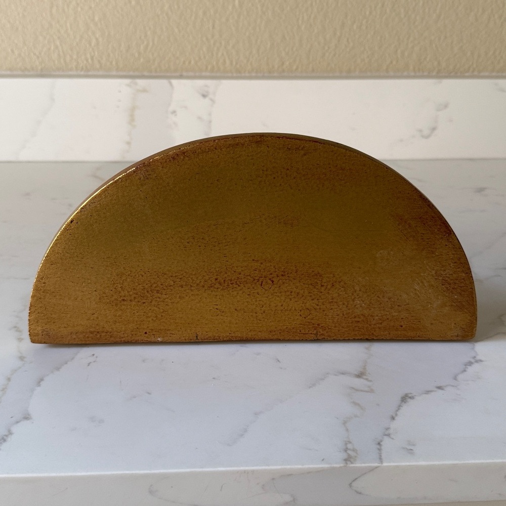 Vintage Gilded Wall Sconce Handmade in Thailand - Picture 3 of 6